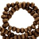 Holzperlen rund 8mm Tuscany brown